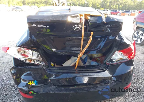 2013 Hyundai Accent Gls z USA, uszkodzony, nr VIN KMHCT4AE7DU397478